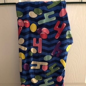 Lularoe TC birthday Leggings